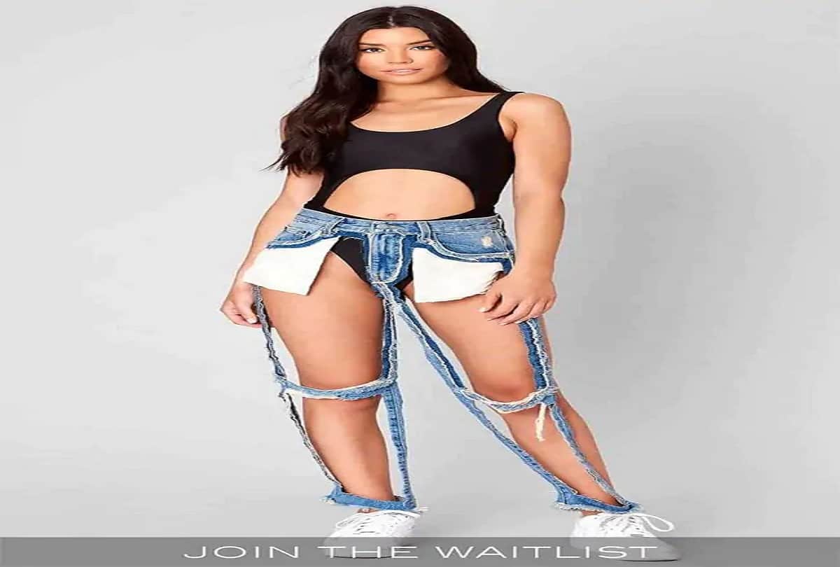 jeans trend 2019 bizarre jeans weird jeans latest jeans fashion