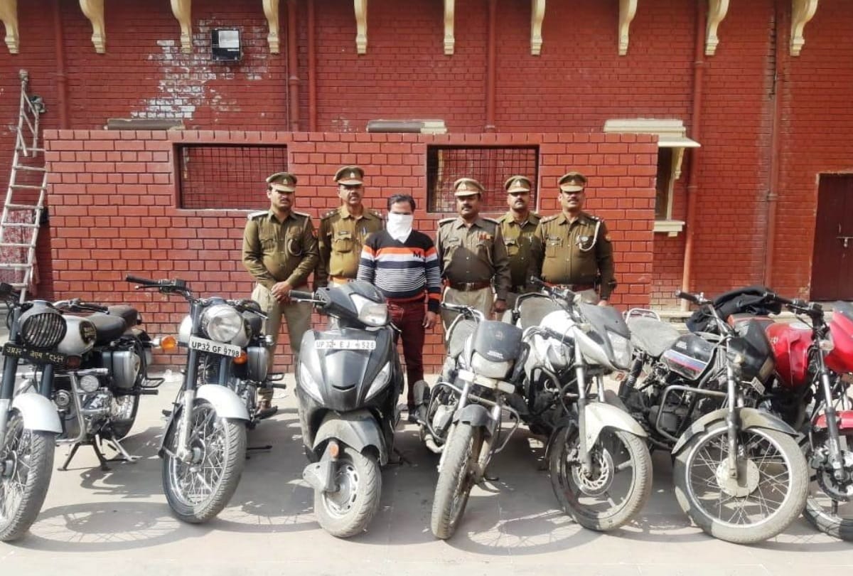 accused of vehicle theft died in trauma center of lucknow