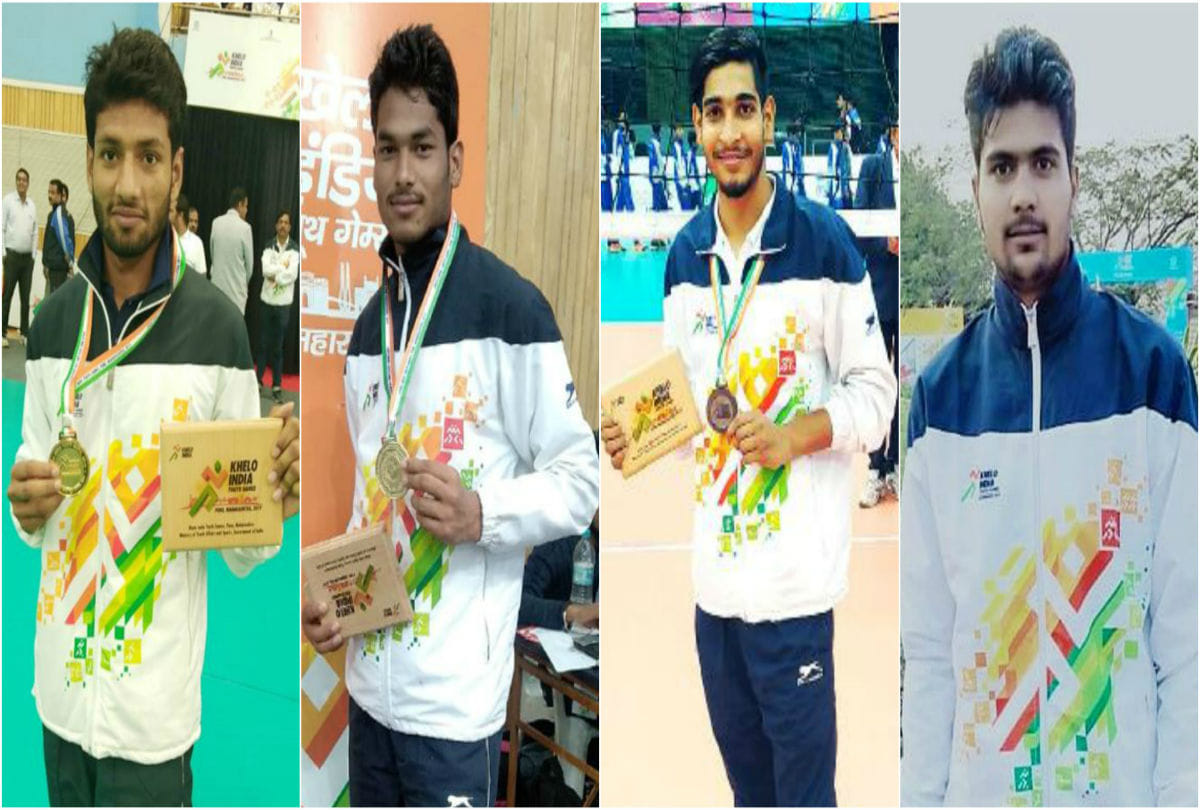 four players of agra won medals in khelo india youth games 2019