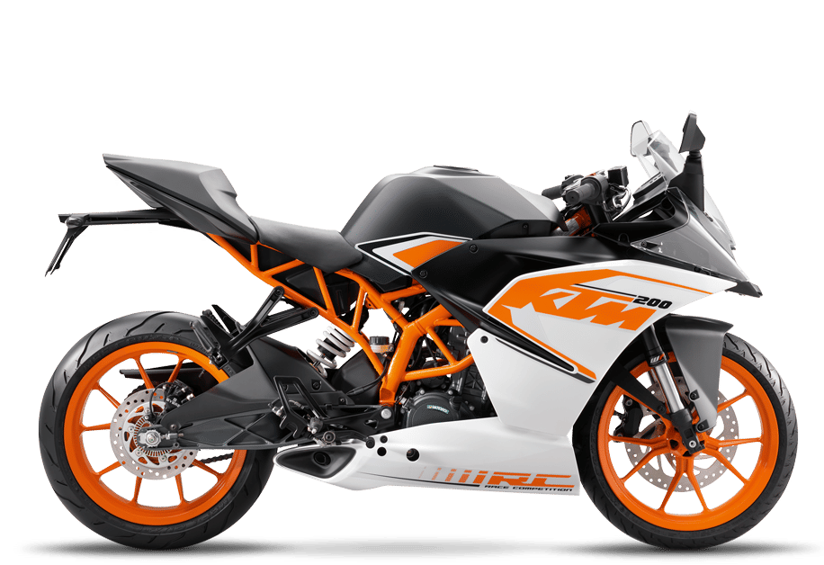 KTM Sports Bike RC 200 launched with dual channel abs, price at rs 1.88 lakh