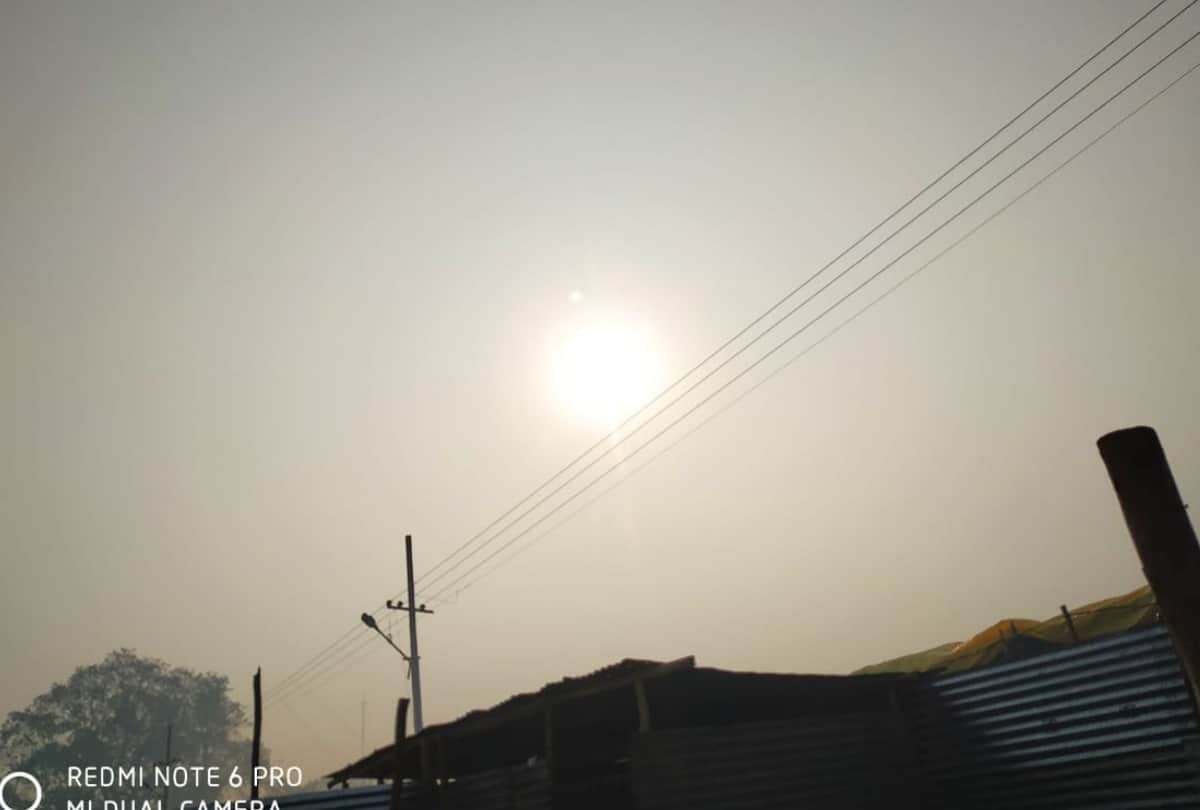 Kumbh 2019 light rain in prayagraj kumbh mela