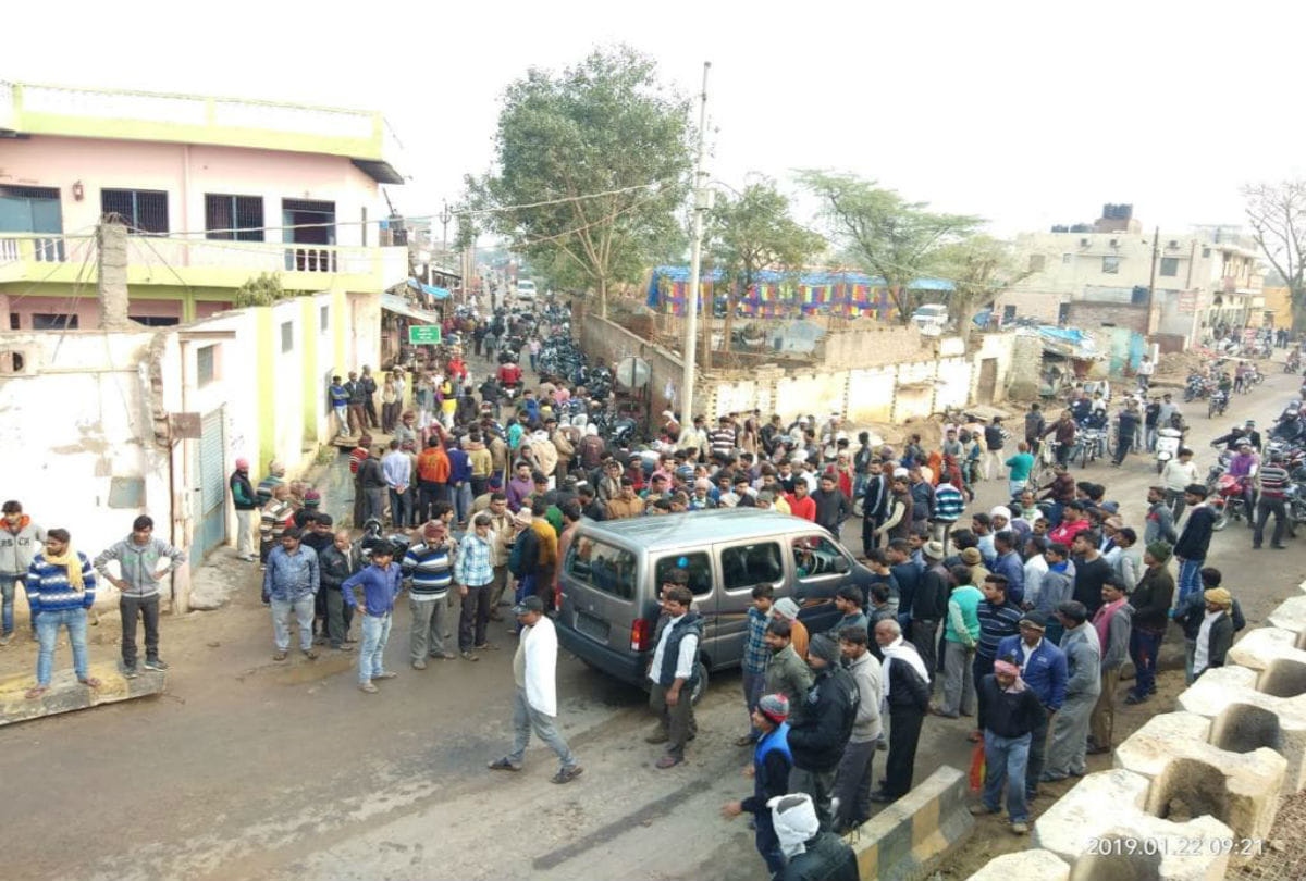 death of the young man drowning in the drain in agra