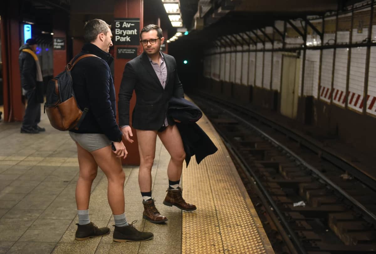 No Pants Subway Ride in Many Countries