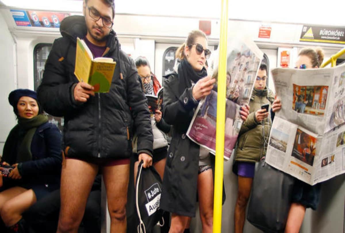 No Pants Subway Ride in Many Countries