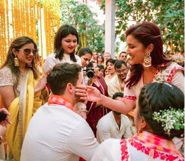 Parineeti Chopra shares unseen photos of Priyanka Chopra and Nick Jonas wedding