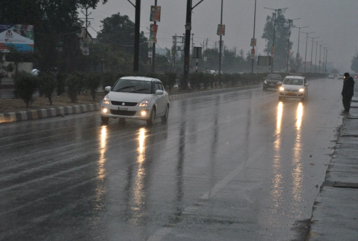 snowfall and rain in uttarakhand on valentines day