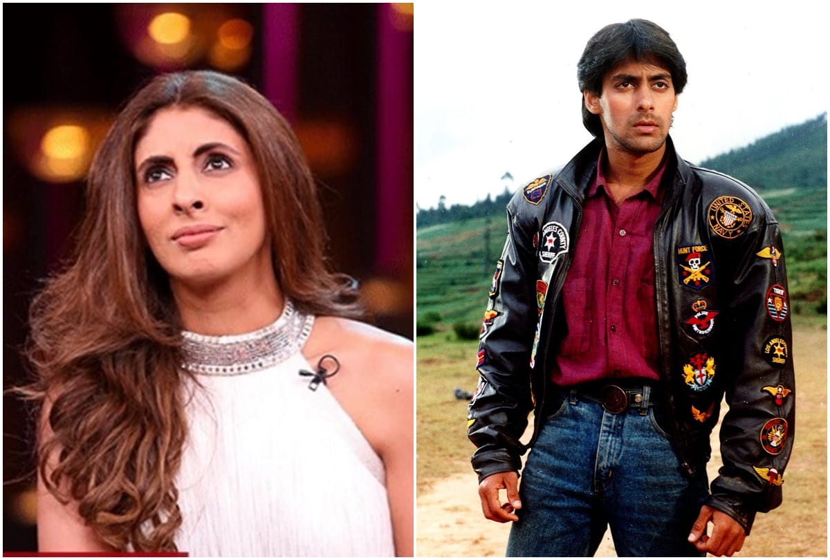 Shweta Bachchan Nanda loves salman khan maine pyar kiya relealed in karan johar show