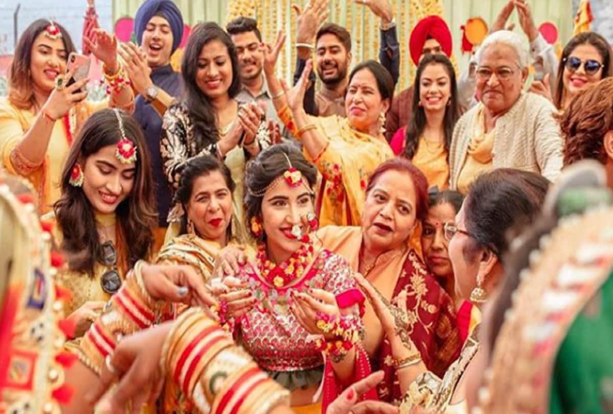 Sheena Bajaj Rohit Purohit tie the knot today Haldi Sangeet ceremony pictures viral on social media