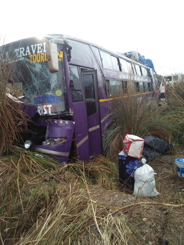 accident due to slipping