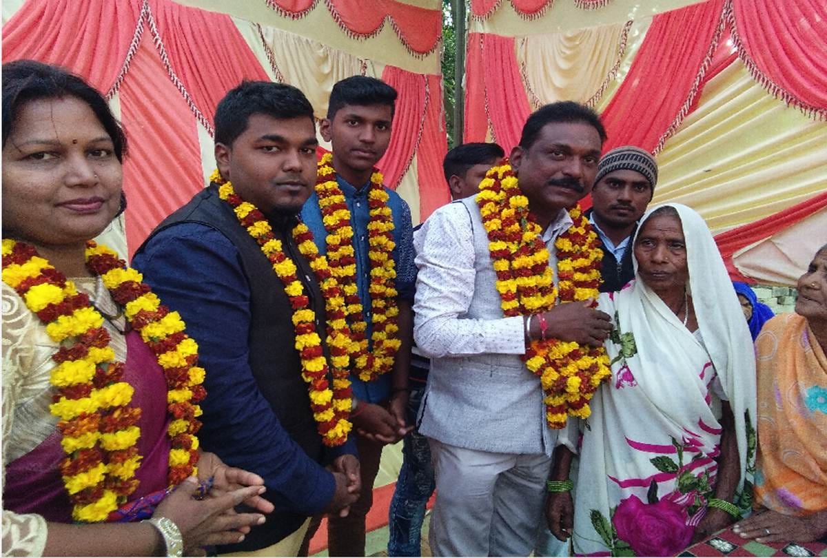 Ram Singh Kariya Reached is ancestral village Sarasouda from Mauritius after many years