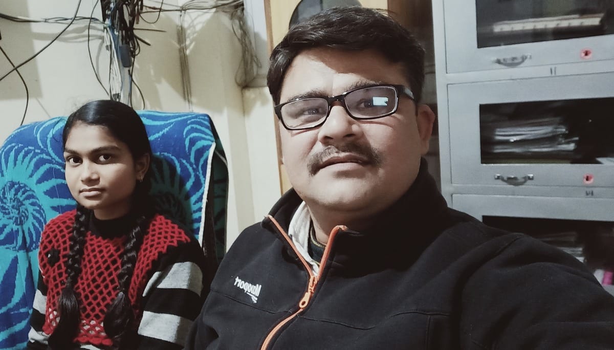 National girls day share selfie with daughter at workplace in purvanchal districts