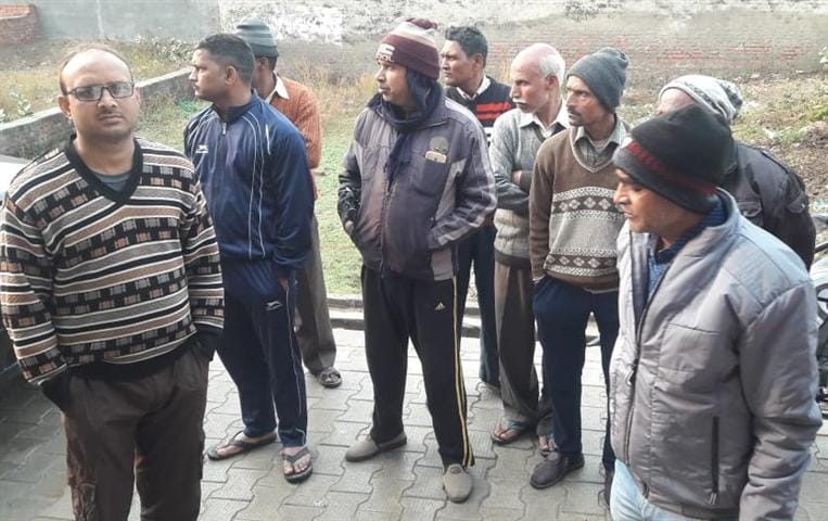 Millions of jewelery and cash theft from the health worker's house