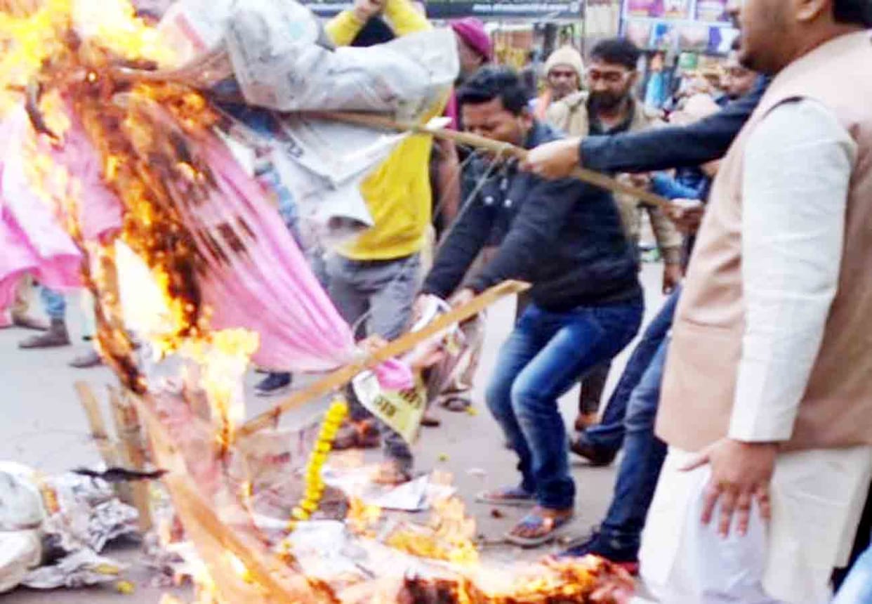 On statement of Wasim Rizvi Anger in Kanpur