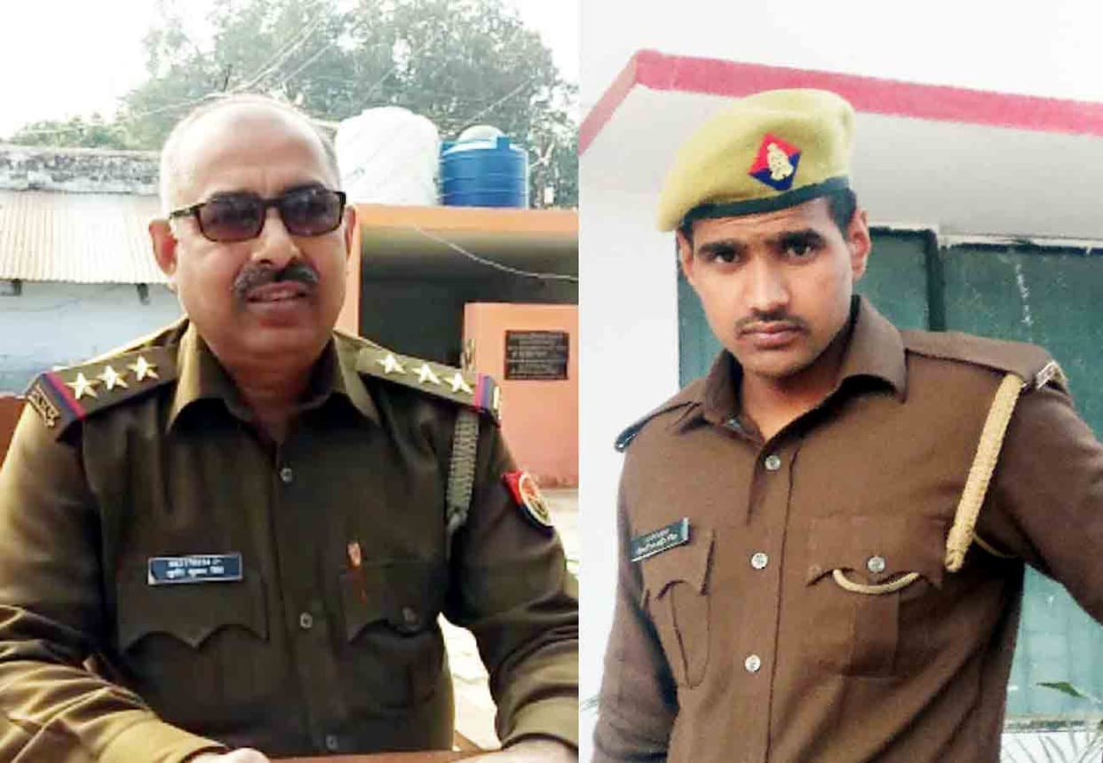 policeman accused Kotwali Incharge of beating