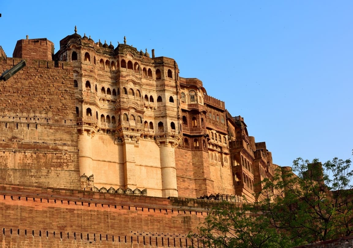 Mehrangarh fort Jodhpur Rajasthan largest in India can see whole pakistan from its top