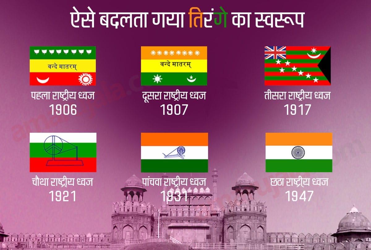 The first national flag was hosted in 1906, know all about national flag Tiranga