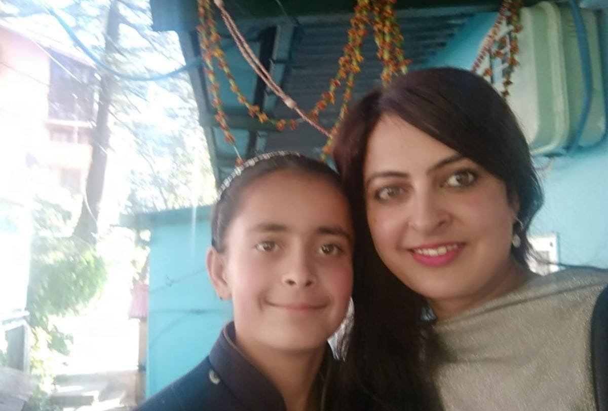 National Girls Day Selfie With Daughter At Workplace in Shimla