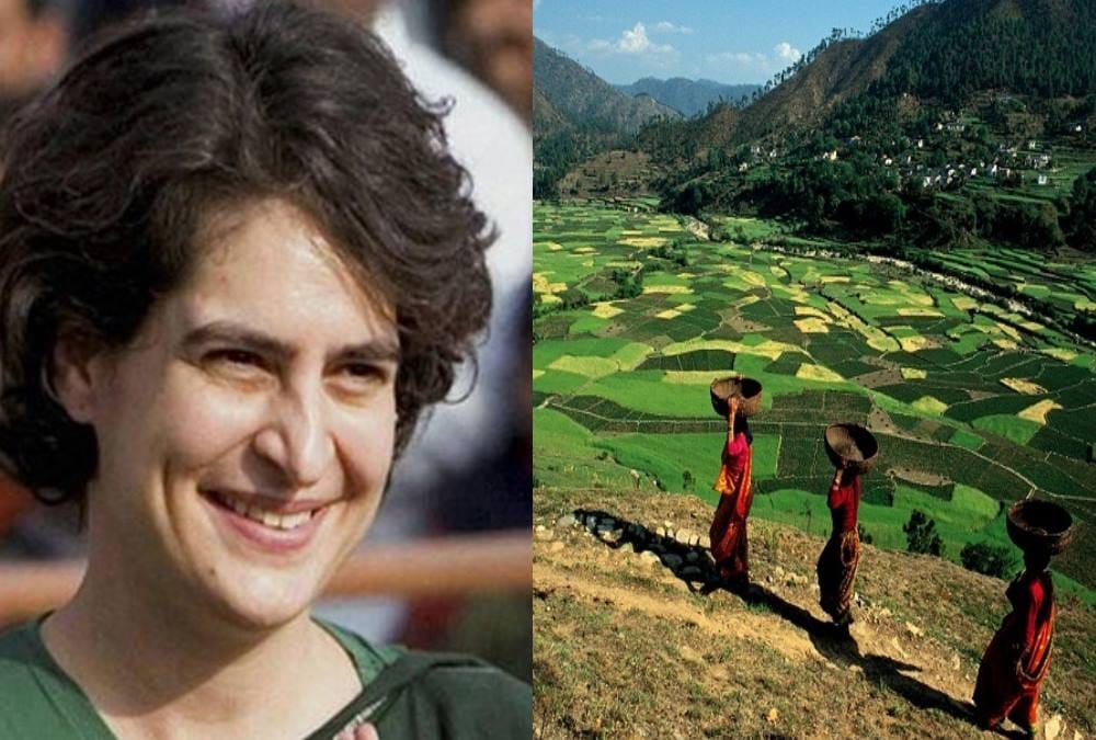 Priyanka gandhi vadra  ,up congress incharge like mussoorie and kausani