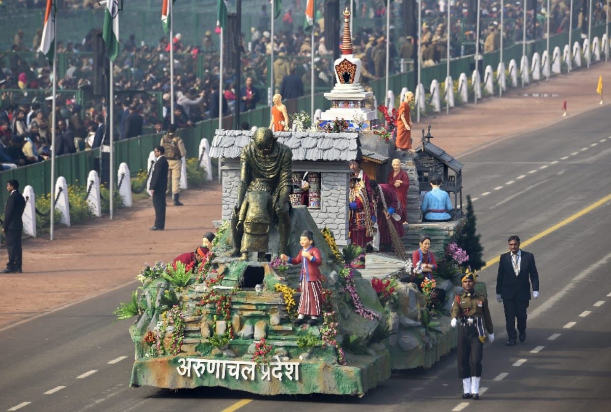 republic day full dress rehearsal mahatma Gandhi will be main theme, see all states tableau