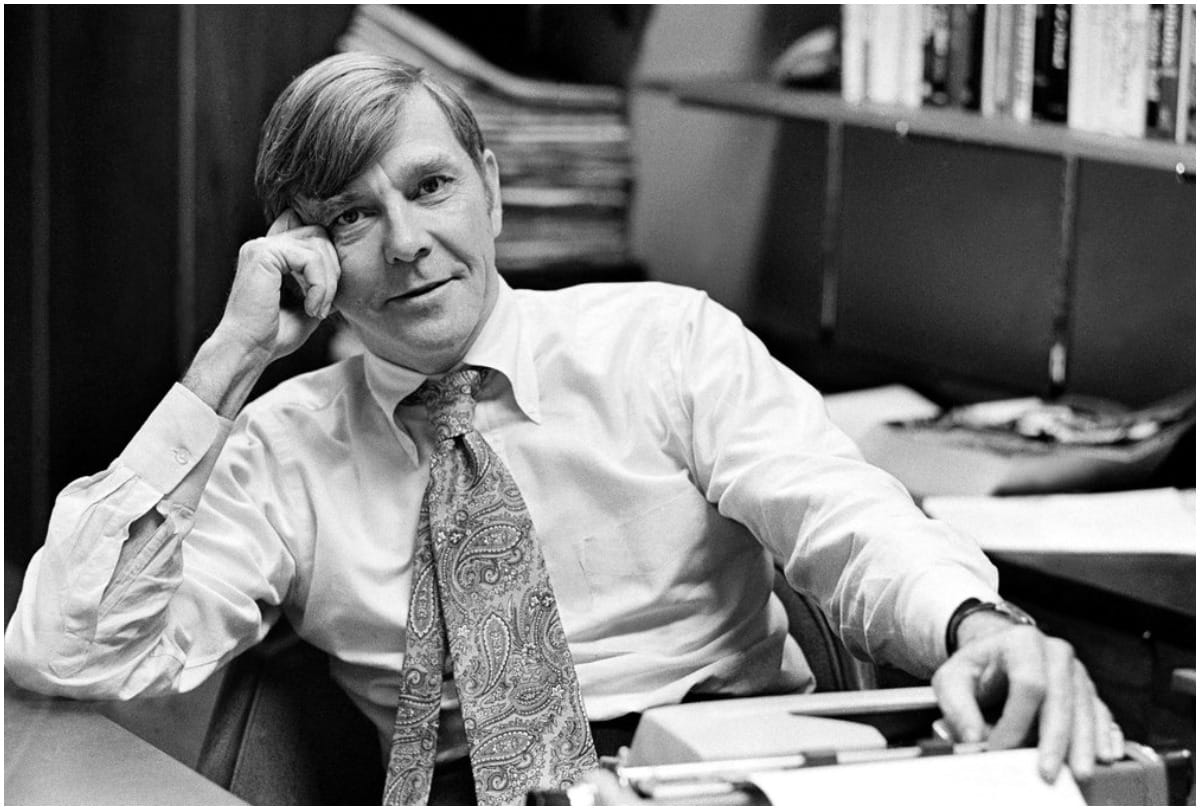 Famous american writer new york times columnist Russel baker dies at 93