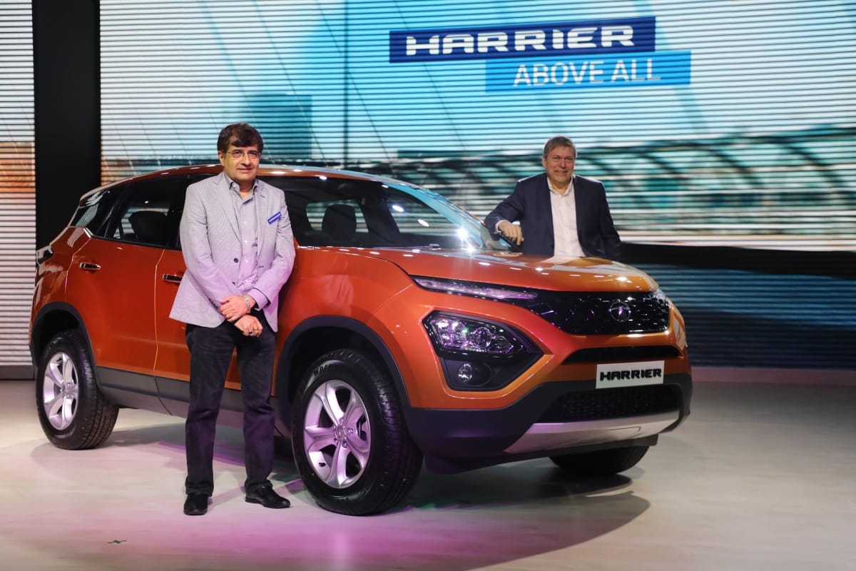 Tata motors launched the new suv harrier, here is the all details
