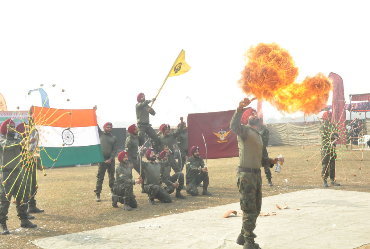 Para Brigade celebrates Veterans Day in agra