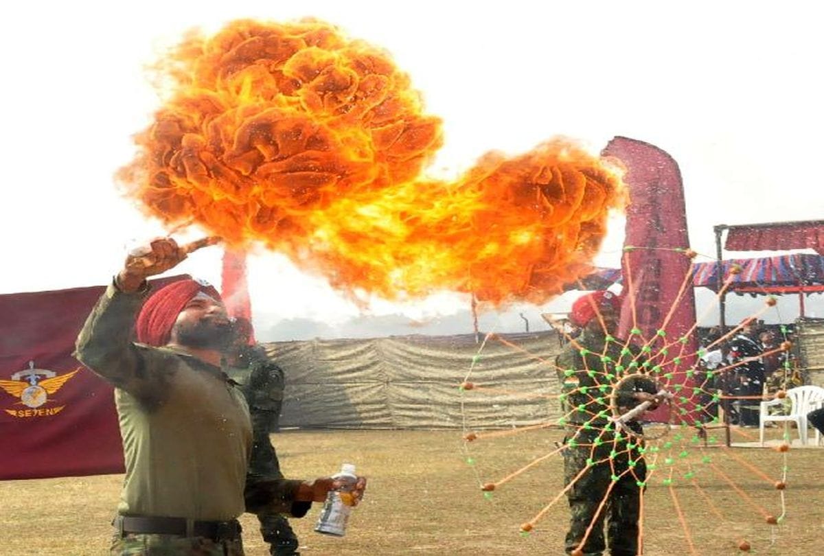 Para Brigade celebrates Veterans Day in agra
