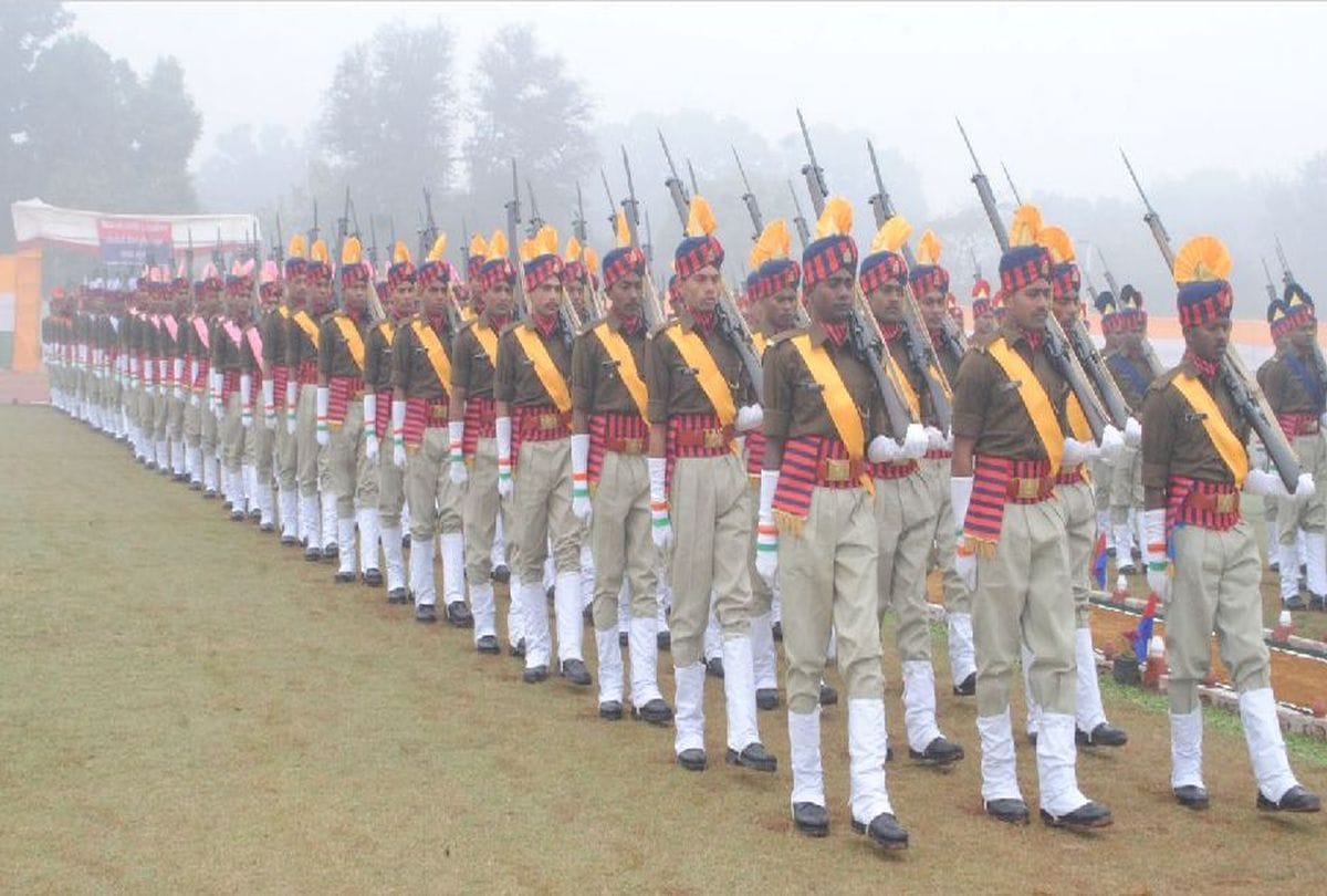 Police Passing Out Parade in Mathura