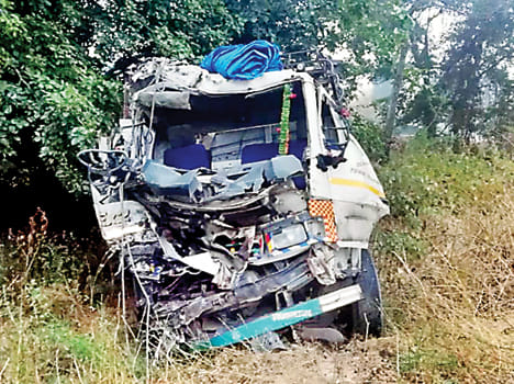 Truck and DCM collision, one killed