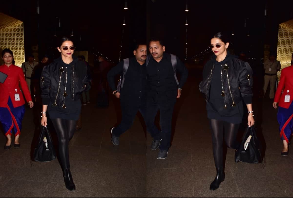 Deepika Padukone all black avatar Pics trend on social media