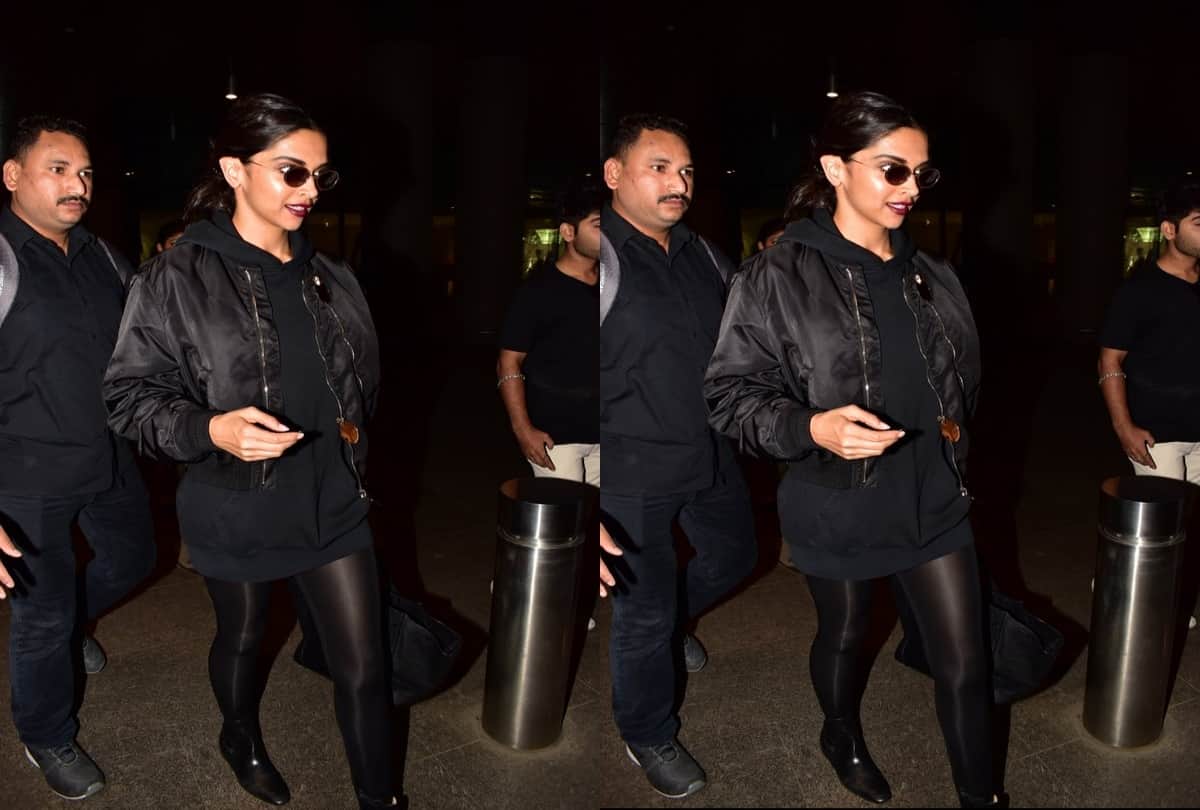 Deepika Padukone all black avatar Pics trend on social media