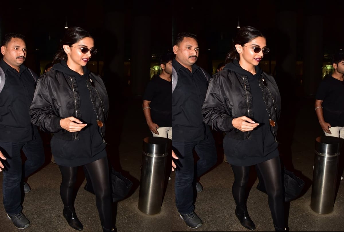 Deepika Padukone all black avatar Pics trend on social media