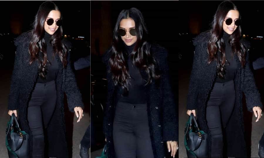 Deepika Padukone all black avatar Pics trend on social media