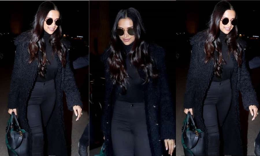 Deepika Padukone all black avatar Pics trend on social media