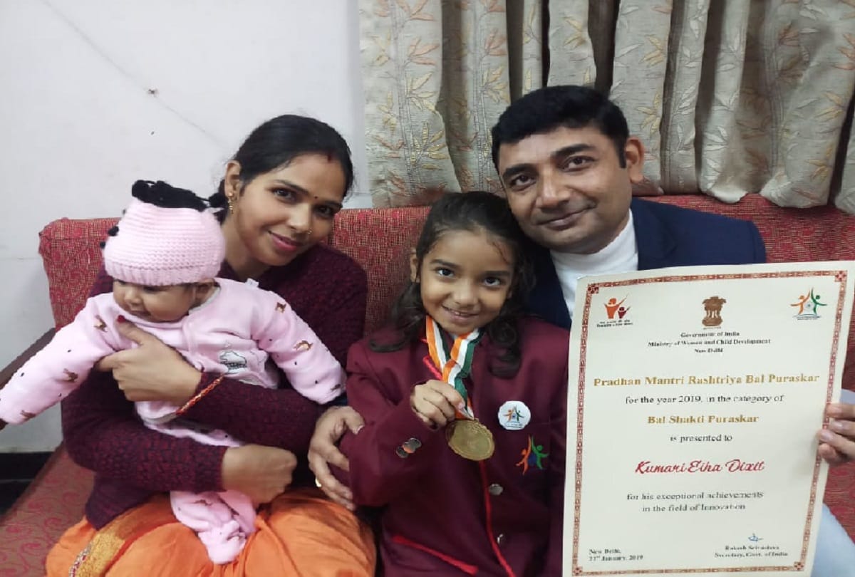 Meerut, Who is Eiha dixit? she won National Child Award at the age of 6