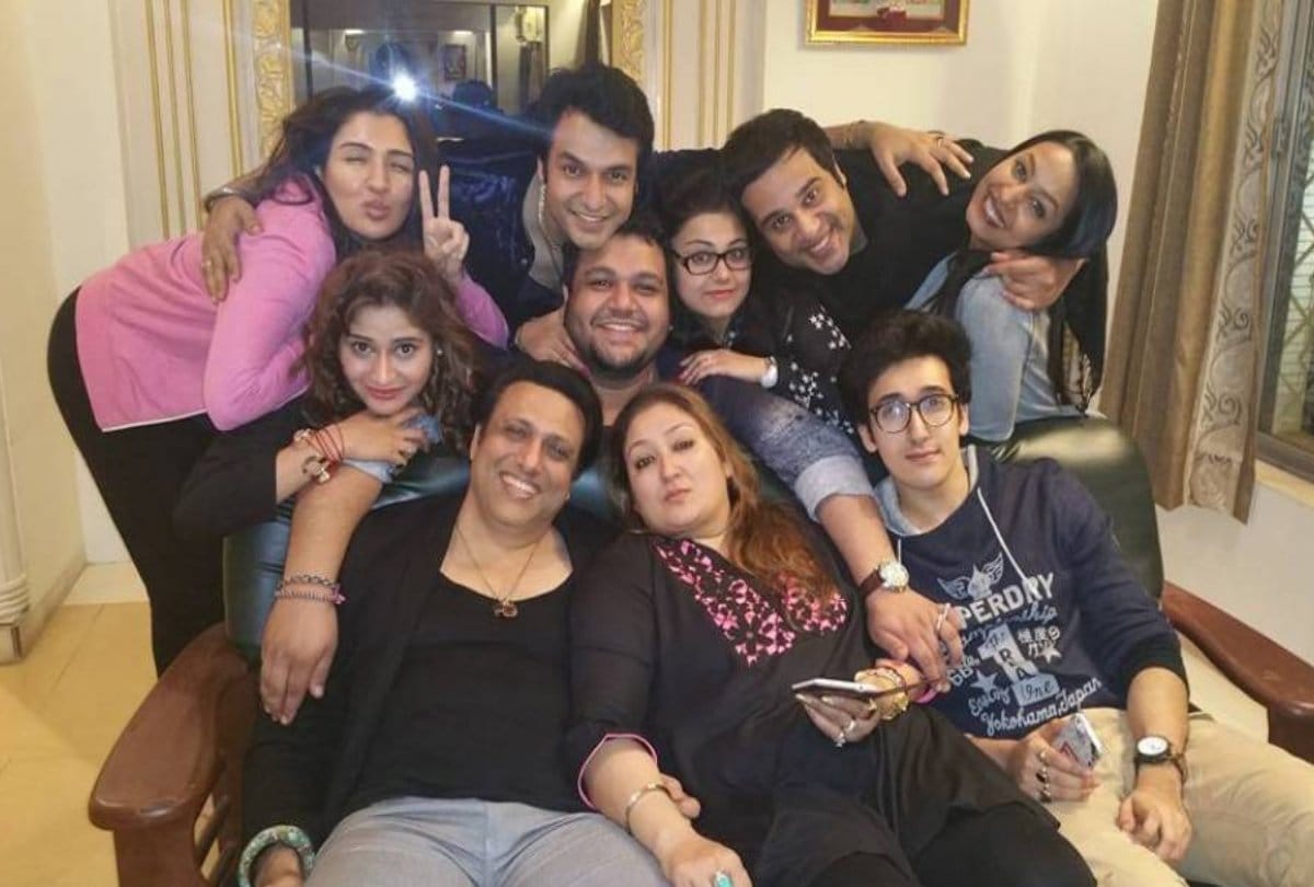 govinda nephew janmendra ahuja funeral his son yashvardhan and krushna abhishek there