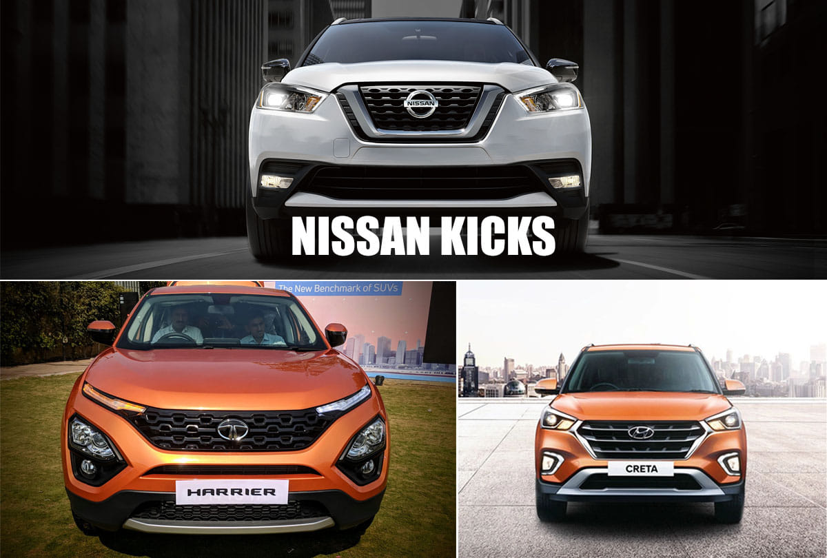 Tata Harrier, Nissa Kicks & Hyundai Creta, which suv is better details is here