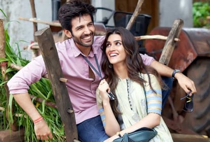 kartik aaryan and kriti sanon film luka chuppi trailer out