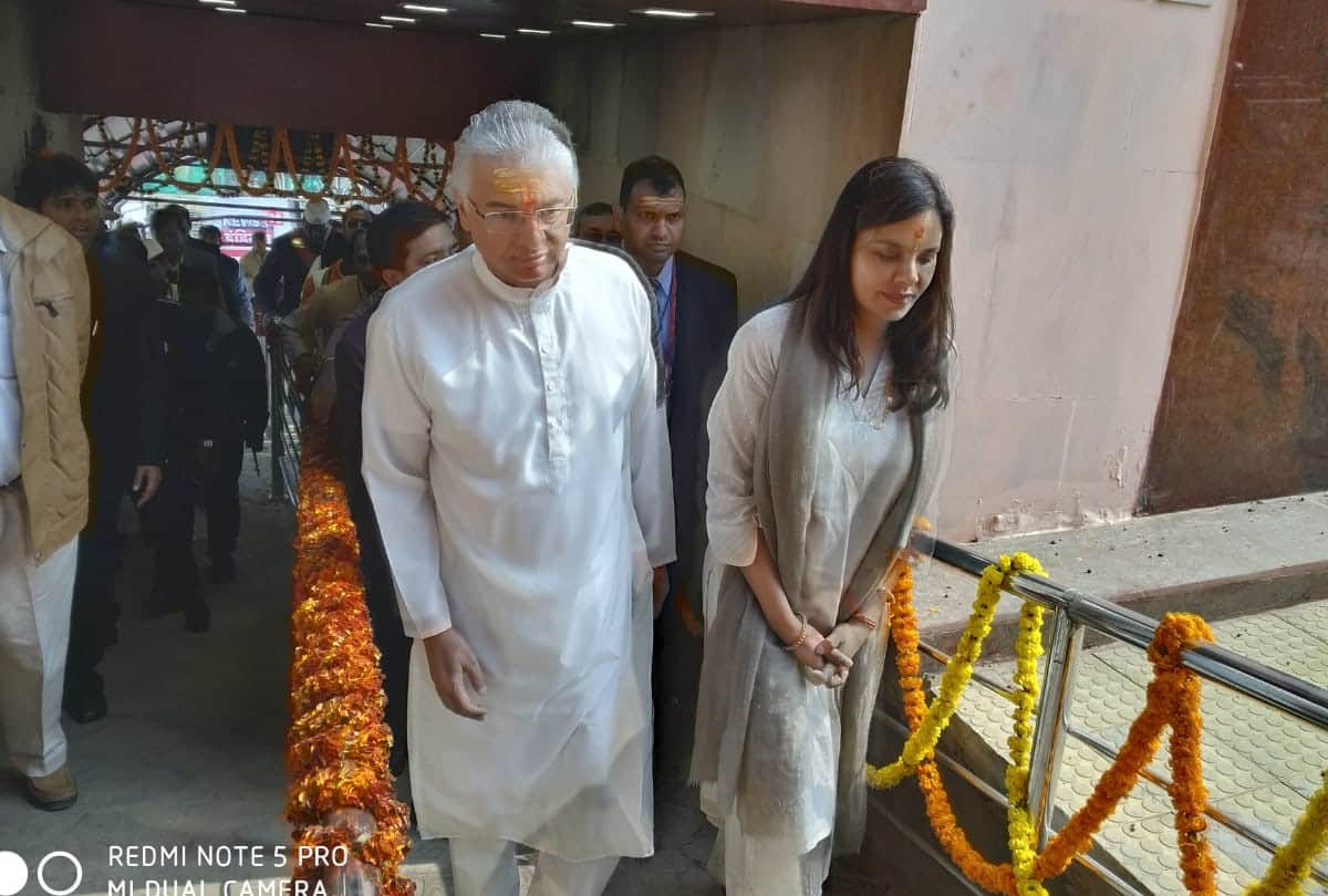 Kumbh Mela 2019:Moriches Prime Minister Jugnauth snan in sangam Images