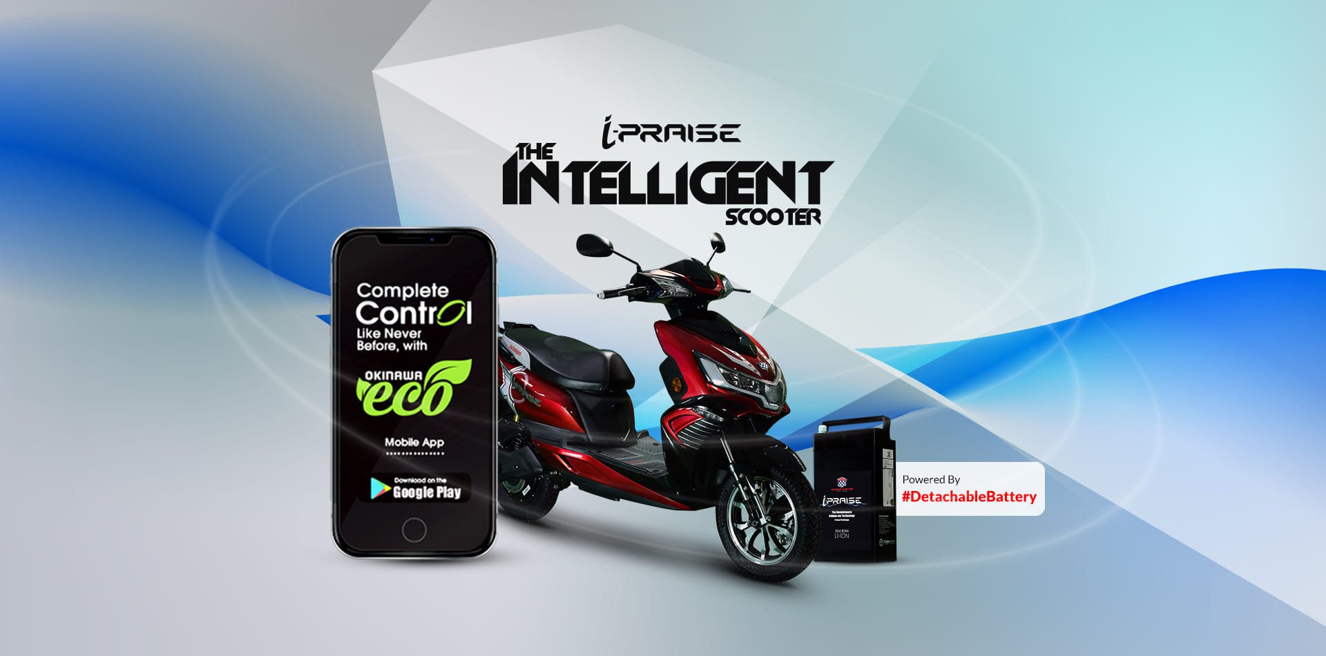 Electric Scooter Okinawa i-praise launched in India price at Rs 1.15 lakh