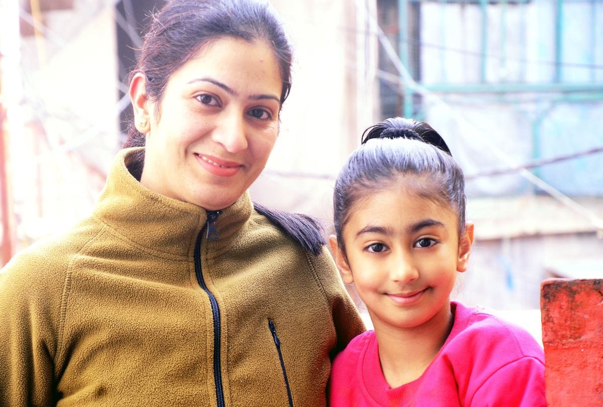 National Girls Day Selfie With Daughter At Workplace in Solan