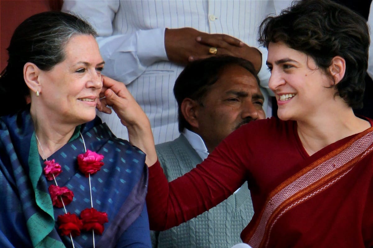 Priyanka Gandhi entered in Active politics due to increasing political attacks on family