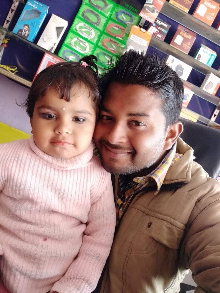 national girls day 2019 selfie with daughter at workplace from uttarakhand