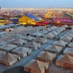 Kumbh tent city