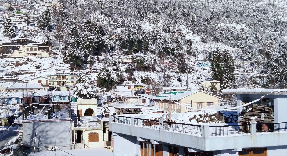 After the snowfall, make the weather in the frontier pleasant