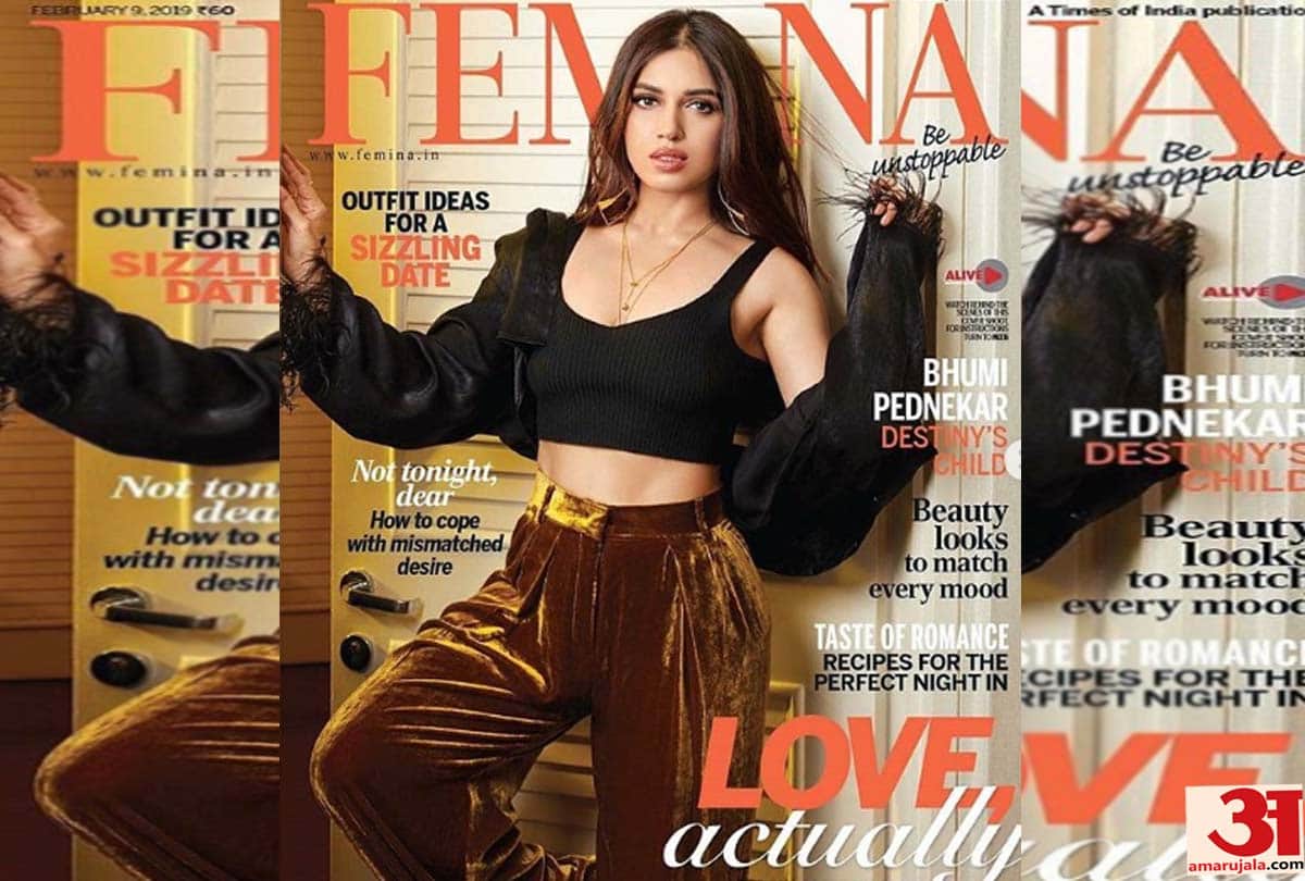 bhumi pednekar bold photo shoot for famina magazine