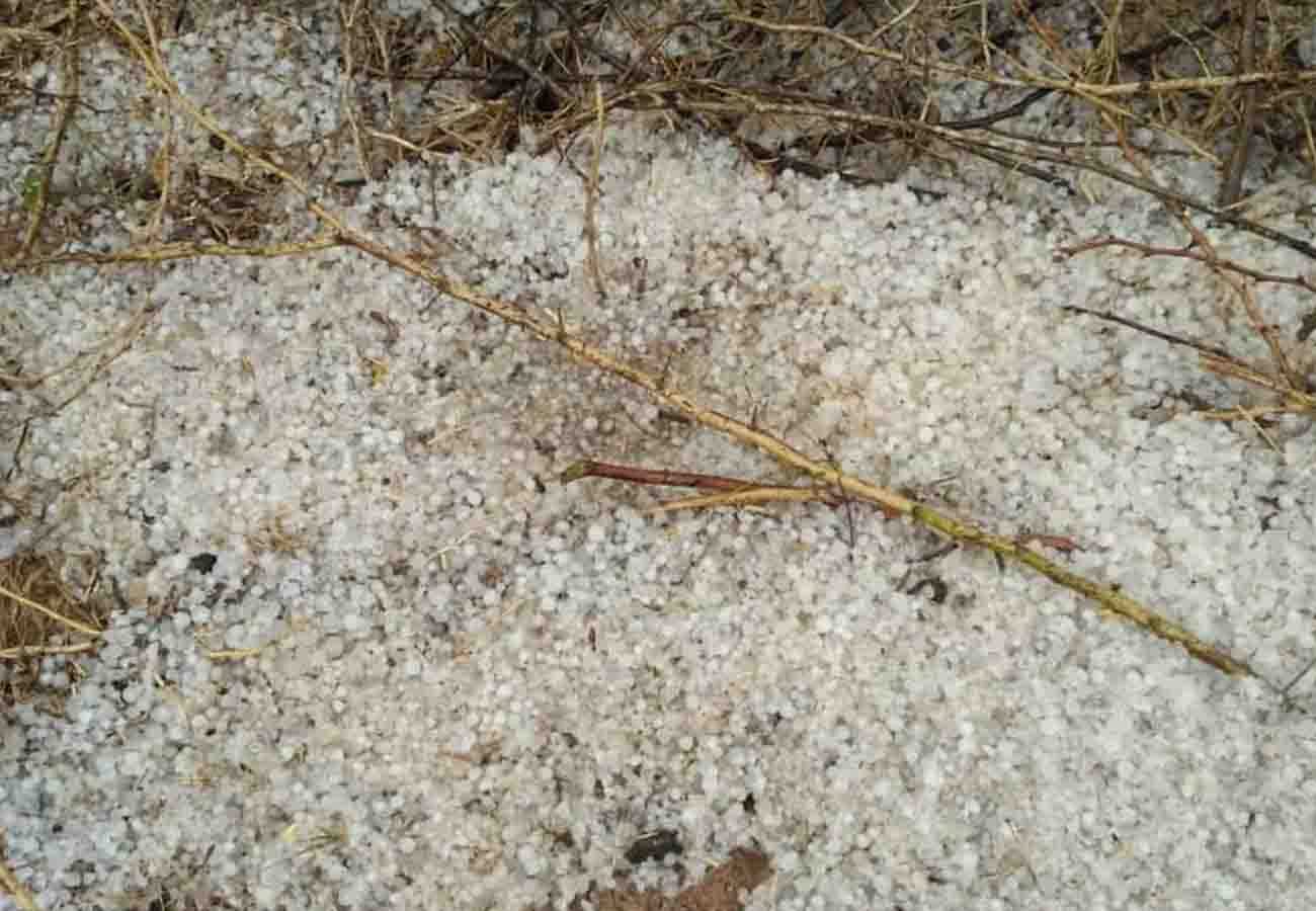 Hailstone and rain in these cities of up