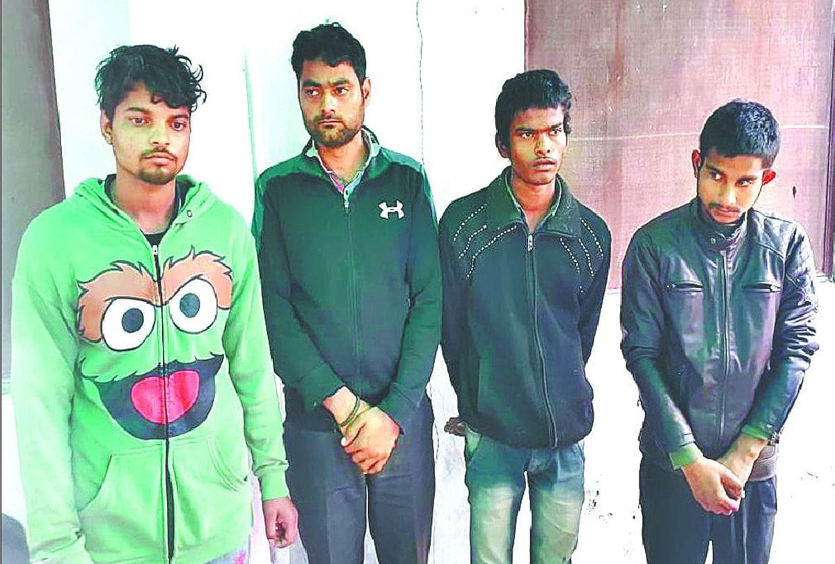miscreants brutal murder for bank robbery in agra