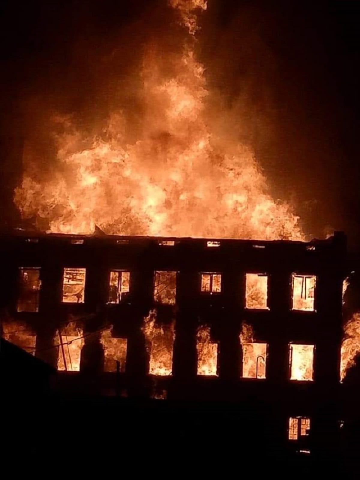 Bihar: fire in Katihar engulfs mill