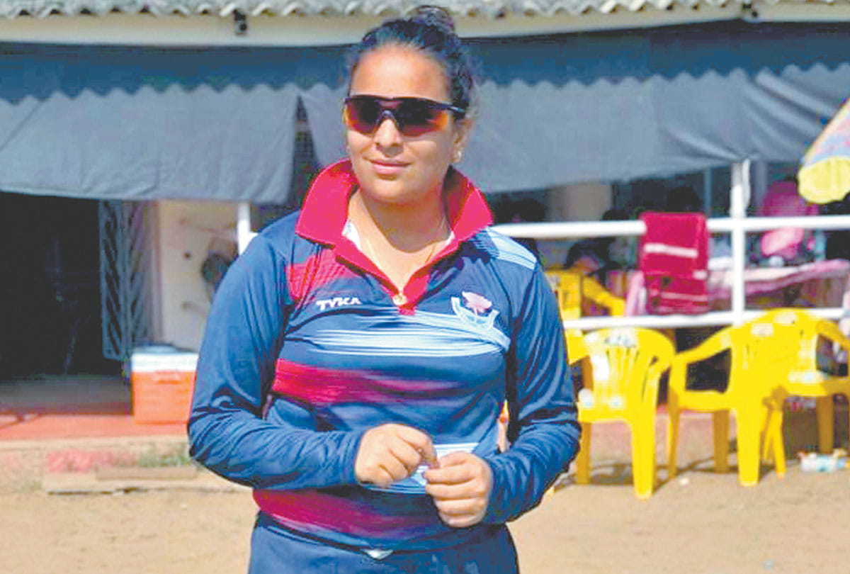 aprajita: jaspreet inspired with film dangal started wrestling after making her name in cricket